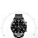 Multifunctional Smart Watch  Bluetooth Call  Pedometer Blood Pressure And Heart Rate Detection Waterproof Watch