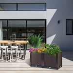 Elevated Garden Flowerpot For Outdoor Plants