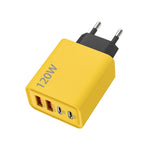 120W Smart Phone Fast Charge Charger Multi-port